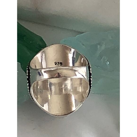 925 Sterling Carnelian  Poison/Pill/Locket Ring - Picture 5 of 5